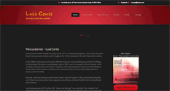 Desktop Screenshot of luisconte.com